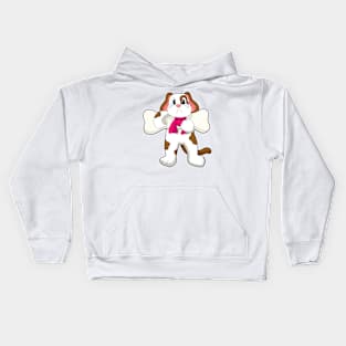 Dog Bone Strength training Kids Hoodie